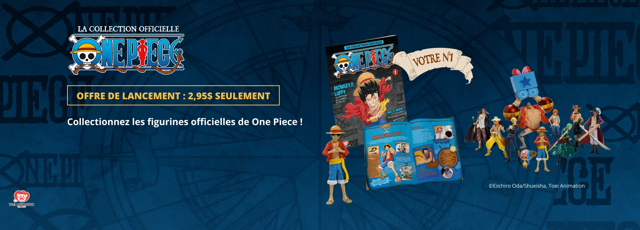 La collection officielle des figurines One Piece