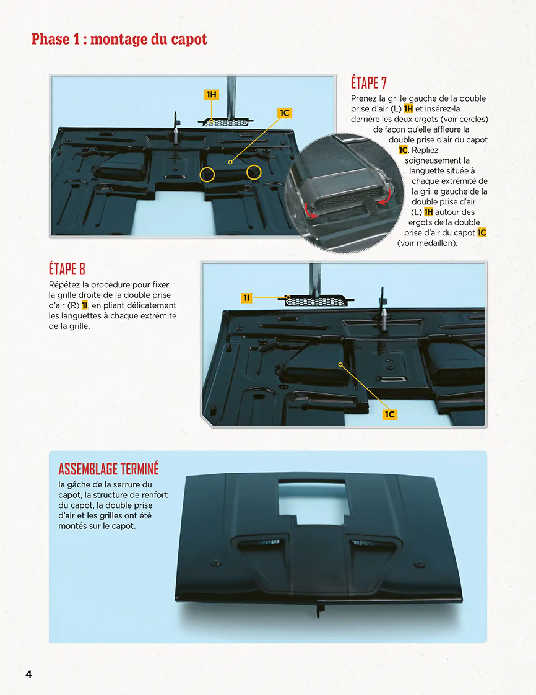 Les instructions disponibles en ligne