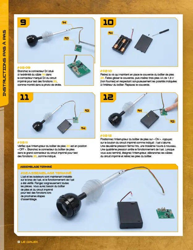 Les instructions disponibles en ligne